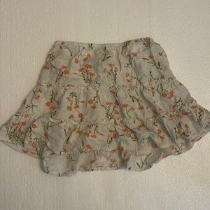 Art class girls floral skirt